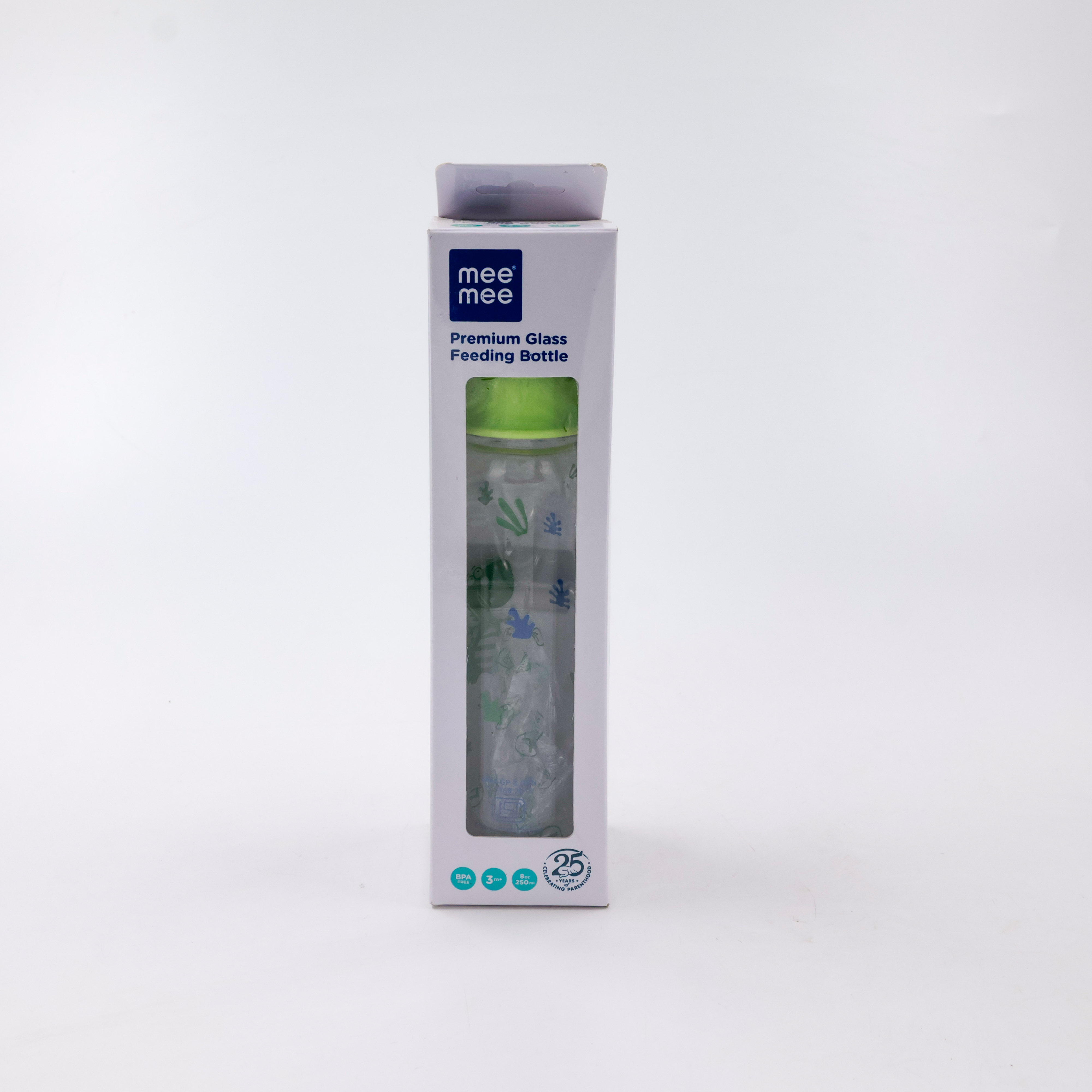 Meemee Baby Feeding Bottle glass gp8 1PC